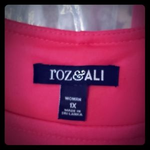 Hot pink party dress with Bow on shoulder